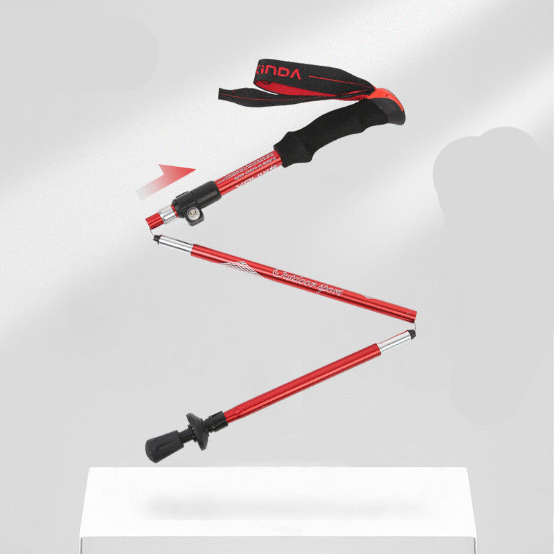 Discover the Ultimate Outdoor Companion: The Ultra-light Aluminum Alloy Trekking Pole